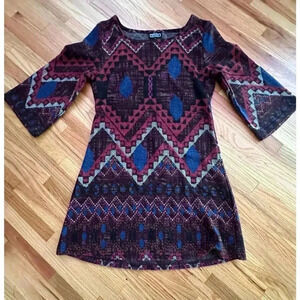 ANGIE x Womens 70s inspired go-go dress l SIZE S l Hippie